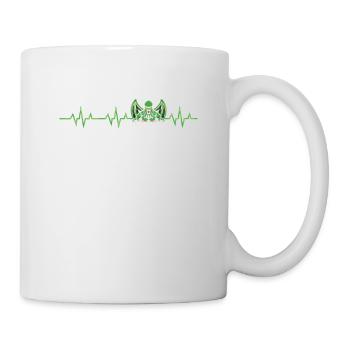 Cthulhu Heartbeat, Cosmic Horror - Tasse - Weiß - Rechts
