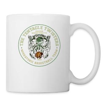 Cthulhu Miskatonic Basketball Team, Cosmic Horror - Tasse - Weiß - Rechts