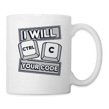 Je vais Ctrl C Votre Codeur Développeur - Mug blanc - blanc - Droite