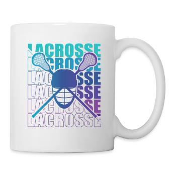 Lacrosse LAX Club Team Players Coach Fans Coach - Mug blanc - blanc - Droite