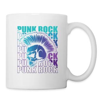 Punk Rock Pogo Anarchie Punks Punk Rocker Punk - Tasse - Weiß - Rechts