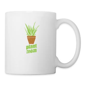 Plant Mom Aloe Vera Cream Cosmetics Natural - Mug - white - Right