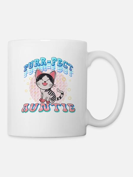 Purr Fact Auntie 1 - Mug - white