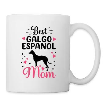 Meilleur Galgo Español Maman Lévrier espagnol - Mug blanc - blanc - Droite