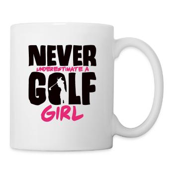 Golfeur Golf Club Golf Club Terrain de golf - Mug blanc - blanc - Droite