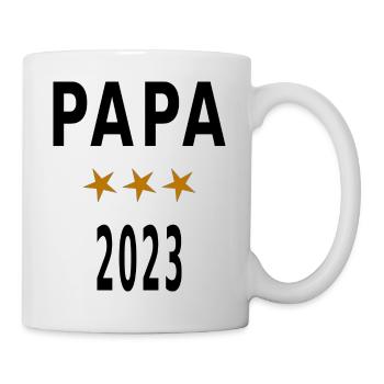 Papa 2023 - Mug blanc - blanc - Droite