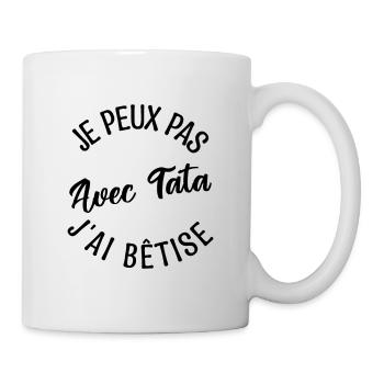 Cadeau Tata. cadeau tante. ma tata préféré. - Mug blanc - blanc - Droite