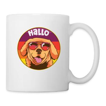 Hallo! Meine Name ist Staubsauger I Geschenk - Tasse - Weiß - Rechts