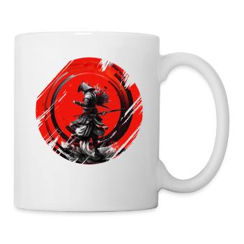 Samurai Japan Kultur - Tasse - Weiß - Rechts