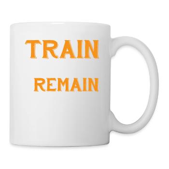 Train Insane Or Remain The Same 21 - Mug - white - Right