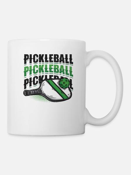 Pickleball-Liebhaber - Tasse - Weiß