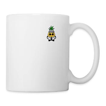Pineapple Gangster Mafia Kawaii Design Pocket - Mug - white - Right
