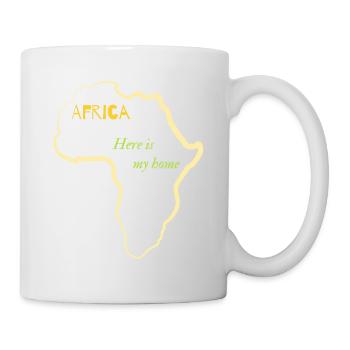 Africa This is My home - Mug - white - Right