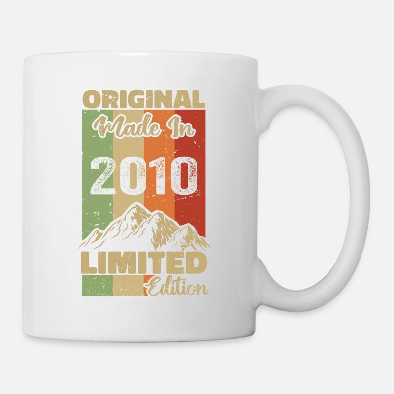 2010 Original - Made in 2010 - Limited Edition - Tasse - Weiß