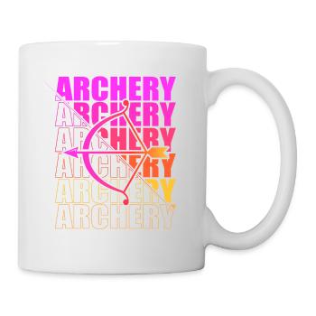 Archery Archer Archery Bow - Mug - white - Right