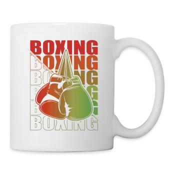 Boxen Arts Martiaux Boxe Box Club Boxeur - Mug blanc - blanc - Droite