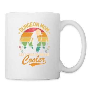 Dungeon Mom - Like a normal but cooler mother - Mug - white - Right