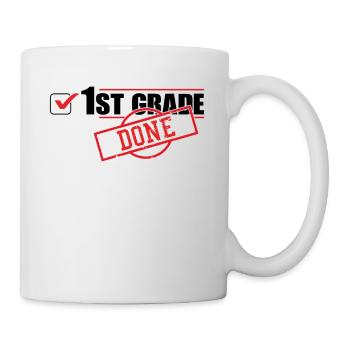 1ère année Done Bye Schools Out Day Of Summer - Mug blanc - blanc - Droite
