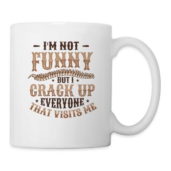 I'm not funny - Mug - white - Right