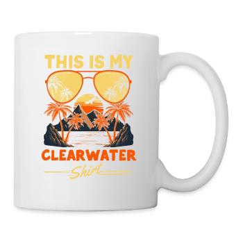 Ceci est mon Clearwater Shirt Travel Vacation - Mug blanc - blanc - Droite