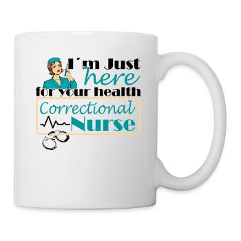 Prison nurse - Mug - white - Right
