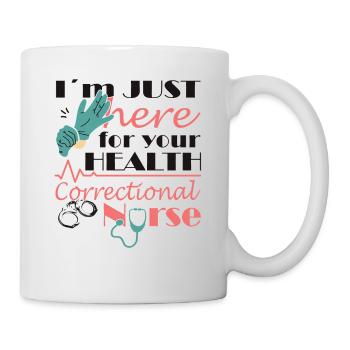Prison nurse - Mug - white - Right