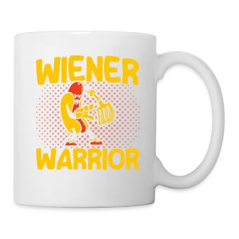 Sausages Warrior Hot Dog Gift - Mug - white - Right