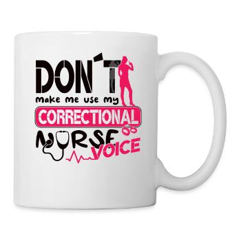 Prisons RN Correctional Nurse - Mug - white - Right