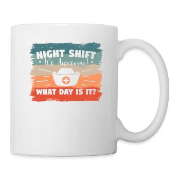 I'm The Crazy Rehab Nurse They Warned You About RN - Mug blanc - blanc - Droite