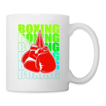 Boxen Martial Arts Boxing Box Club Boxer - Mug - white - Right
