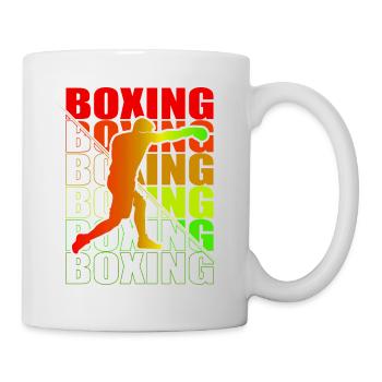 Boxen Martial Arts Boxing Box Club Boxer - Mug - white - Right