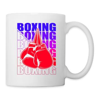 Boxen Arts Martiaux Boxe Box Club Boxeur - Mug blanc - blanc - Droite