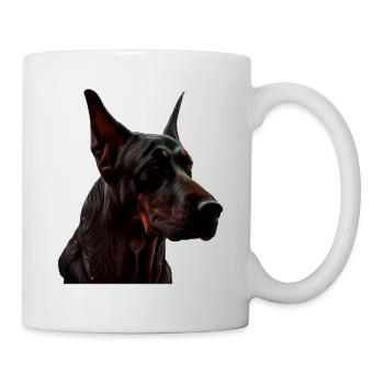 Doberman Dobermans Dog Dogs Puppy Doberman - Mug - white - Right