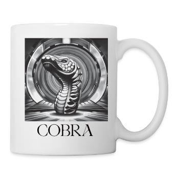 Cobra - Tasse - Weiß - Rechts