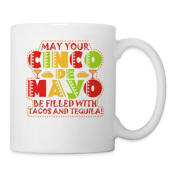 Viva Mexico Cinco De Mayo Party 5 De Mayo Cadeau - Mug blanc - blanc - Droite