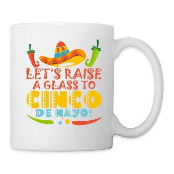 Cinco De Mayo Party Viva Mexico Cinco De Mayo Lehr - Mug blanc - blanc - Droite