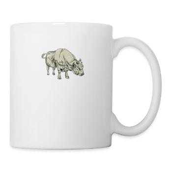 Charolais Rind I Frankreich Rinderzucht für - Tasse - Weiß - Rechts