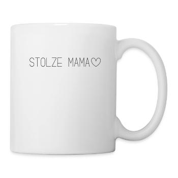 Stolze Mama - Tasse - Weiß - Rechts