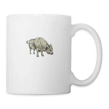 Charolais Rind I Frankreich Rinderzucht für - Tasse - Weiß - Rechts