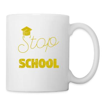 Nearest stop: High School Graduation - Mug - white - Right