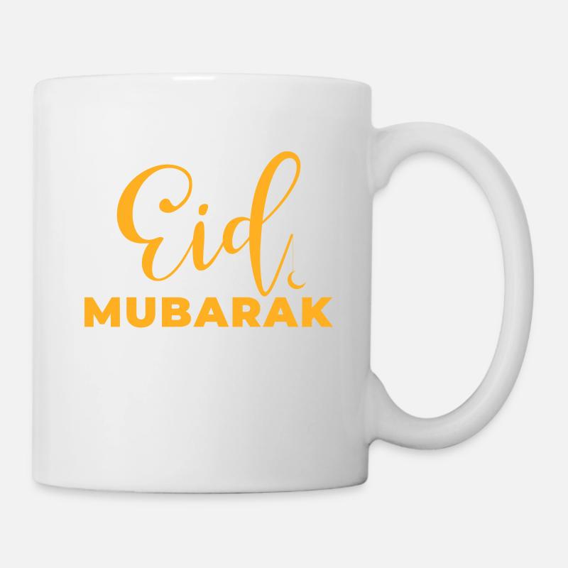 Eid Mubarak Eid Al Fitr Muslime - Tasse - Weiß
