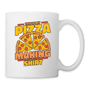 Ceci est mon vêtement de fabrication de pizza pizza four pizza pizza - Mug blanc - blanc - Droite