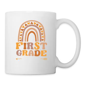 Enseignant de première année Drôle d’enseignant Amour - Mug blanc - blanc - Droite