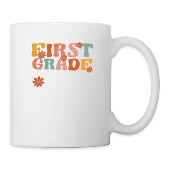 Enseignant de première année Drôle d’enseignant Amour - Mug blanc - blanc - Droite