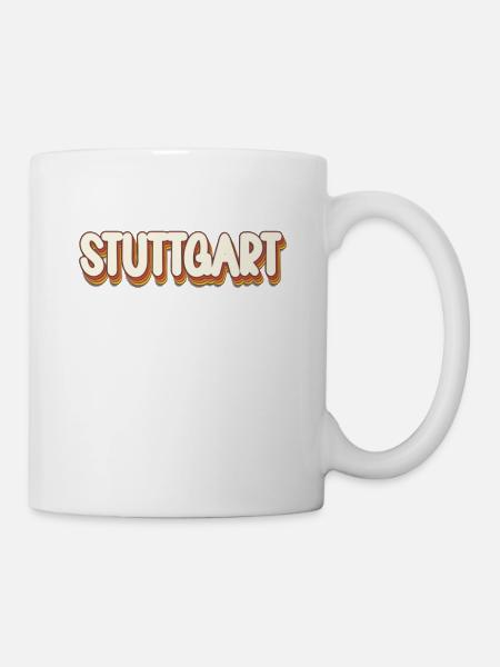 Stuttgartererin Stuttgarterer Stuttgarter - Tasse - Weiß