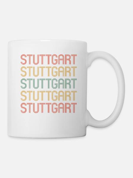 Stuttgartererin Stuttgarterer Stuttgarter - Tasse - Weiß