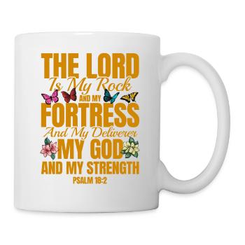 Religious Inspirational Bible Verse Gift - Mug - white - Right