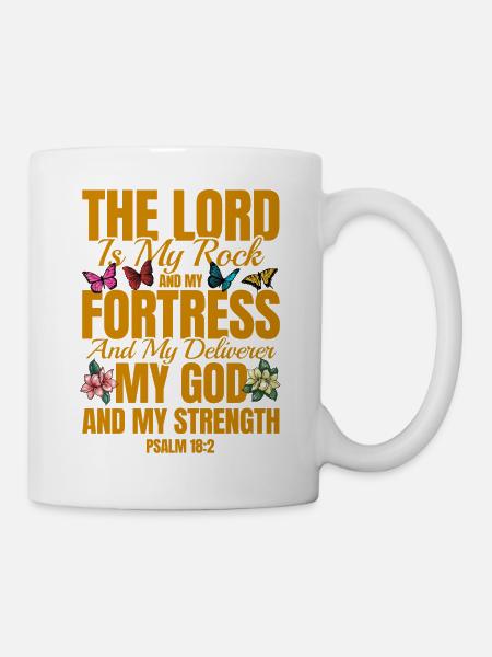 Religious Inspirational Bible Verse Gift - Mug - white
