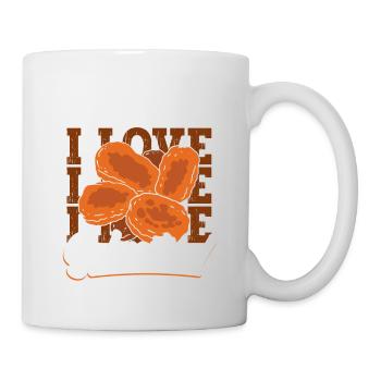 I Love Schnitzel - Tasse - Weiß - Rechts