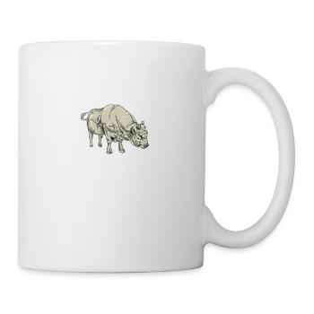 Charolais Rind I Frankreich Rinderzucht für - Tasse - Weiß - Rechts